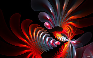 Картинка 3д графика fractal фракталы