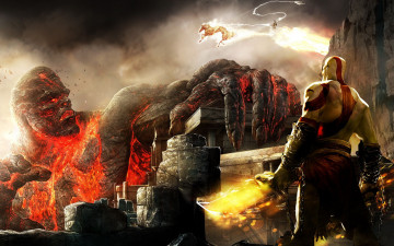 Картинка видео игры god of war iii