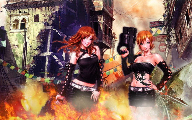 Обои картинки фото аниме, shunya, yamashita, artist