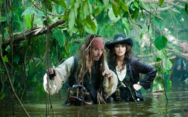 Обои картинки фото pirates, of, the, caribbean, on, stranger, tides, кино, фильмы