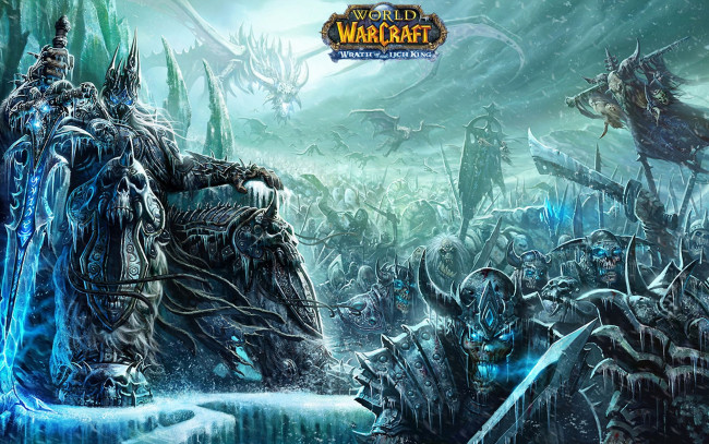 Обои картинки фото world, of, warcraft, wrath, the, lich, king, видео, игры