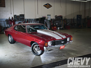 Картинка автомобили hotrod dragster chevelle