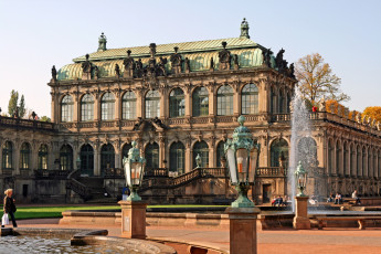 Картинка города дрезден германия zwinger palace