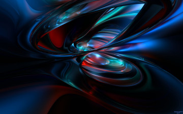 Картинка 3д графика fractal фракталы узор