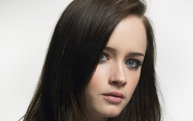Обои картинки фото Alexis Bledel, девушки, , , взгляд