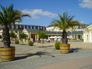 Картинка марианские лазни Чехия города улицы площади набережные