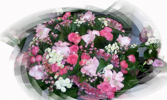 Обои картинки фото цветы, букеты, композиции, розы, букет