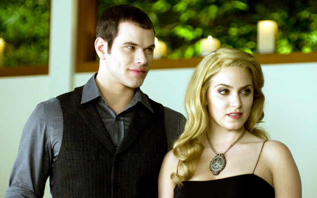 Обои картинки фото кино, фильмы, the, twilight, rosalie, emmett