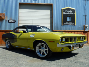 Картинка автомобили plymouth cuda