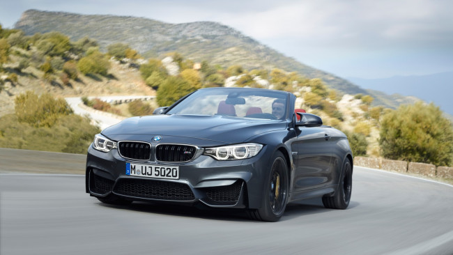 Обои картинки фото 2015 bmw m4 cabrio, автомобили, bmw, motoren, werke, ag, bayerische, германия, мотоциклы