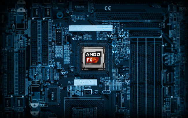 Обои картинки фото компьютеры, amd, микросхема, логотип