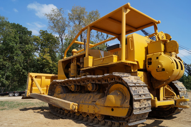 Обои картинки фото d8 diesel caterpillar bulldozer, техника, бульдозеры на гусенецах, бульдозер, гусеницы, ковш