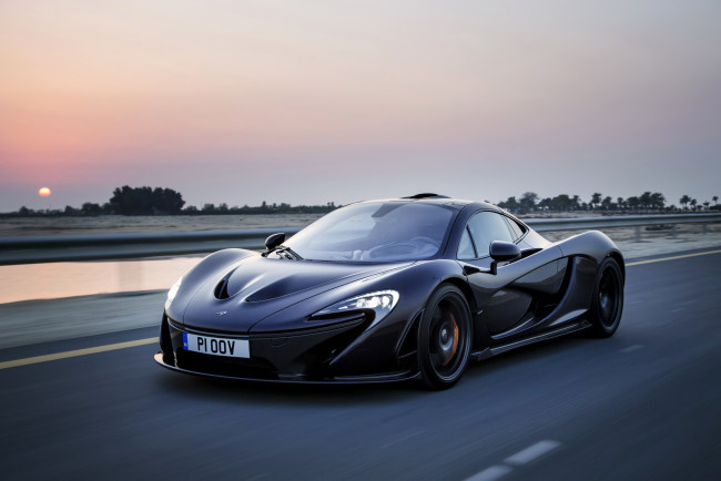 Обои картинки фото 2014 mclaren p1, автомобили, mclaren, металлик, сумерки