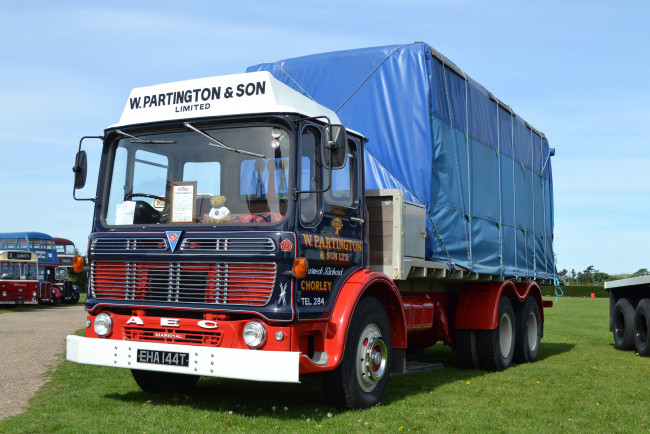 Обои картинки фото aec marshal, автомобили, aec, грузовик, тягач, контейнеровоз