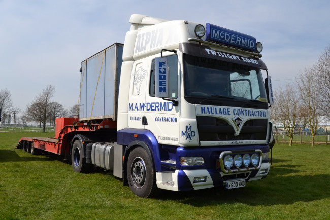 Обои картинки фото foden alpha, автомобили, foden, тяжёлый, грузовик, седельный, тягач