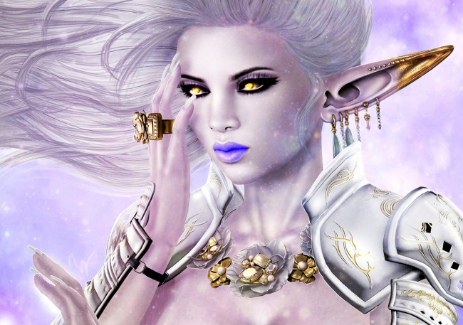 Обои картинки фото 3д графика, elves , эльфы, уши