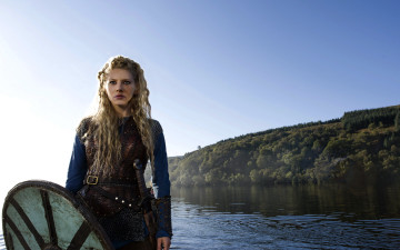 Картинка кино+фильмы vikings+ 2013 +сериал lagertha katheryn winnick