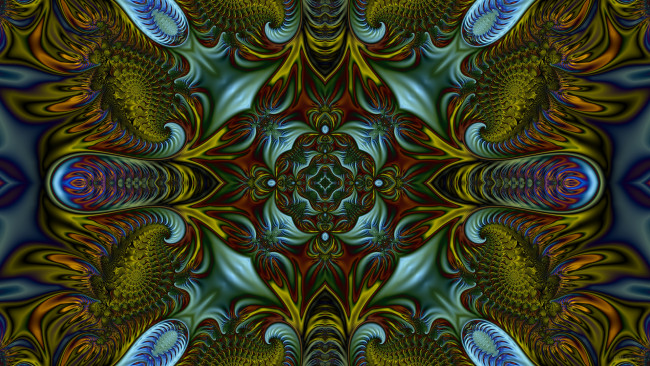 Обои картинки фото 3д графика, фракталы , fractal, узор, фон, цвета