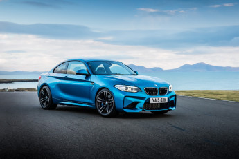 обоя автомобили, bmw, m2, coupе, uk-spec, f87, 2016г