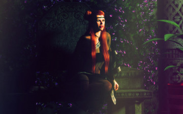 Картинка 3д+графика люди+ people фон взгляд девушка