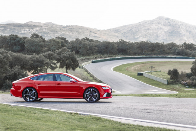 Обои картинки фото автомобили, audi, rs, 7, sportback