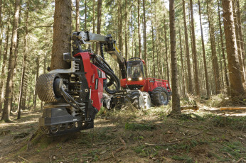 Картинка техника лесоповалочная+техника komatsu