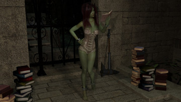 Картинка 3д+графика существа+ creatures халк взгляд фон