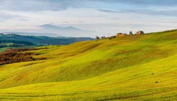 Картинка природа пейзажи луга холмы пастбища горы небо исаков дмитрий