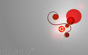 Картинка компьютеры ubuntu+linux фон логотип