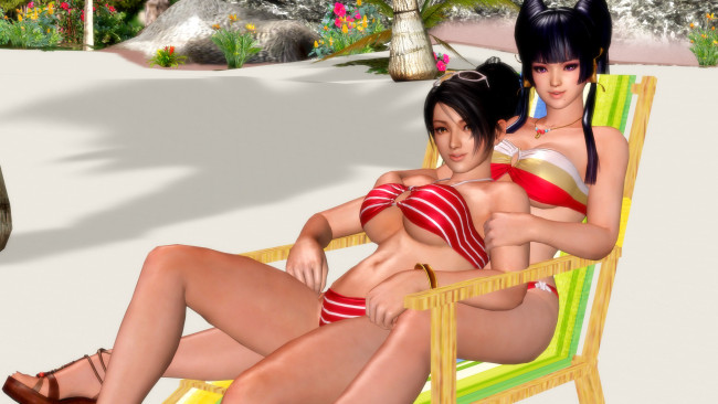 Обои картинки фото 3д графика, люди , people, девушки, фон, взгляд