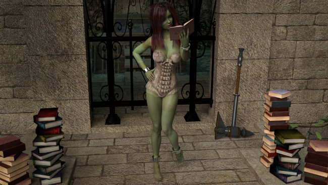 Обои картинки фото 3д графика, существа , creatures, халк, взгляд, фон