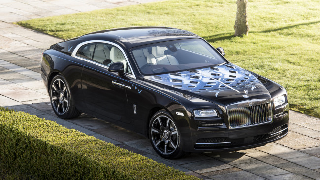 Обои картинки фото rolls-royce wraith inspired 2017, автомобили, rolls-royce, 2017, inspired, wraith