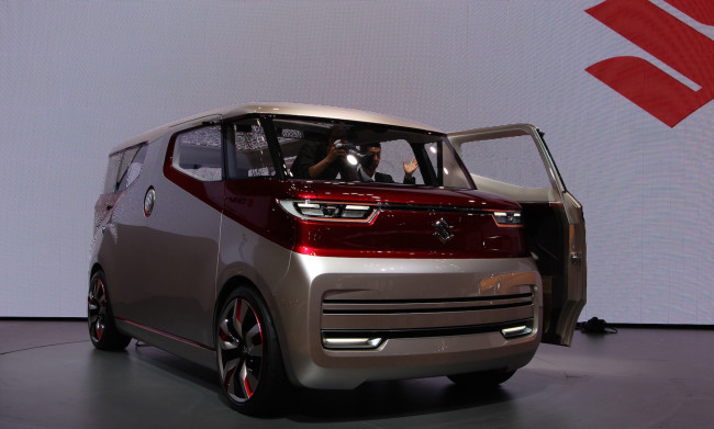 Обои картинки фото suzuki air triser concept 2015, автомобили, выставки и уличные фото, 2015, air, triser, concept, suzuki