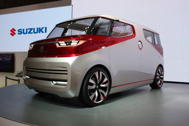 Обои картинки фото suzuki air triser concept 2015, автомобили, выставки и уличные фото, 2015, triser, concept, air, suzuki