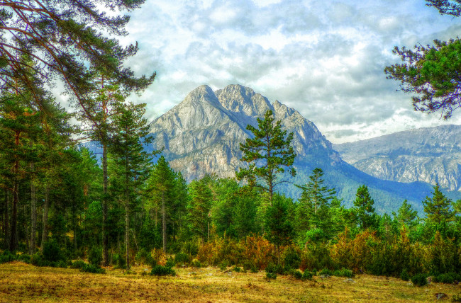 Обои картинки фото природа, горы, простор