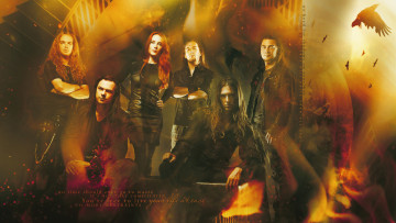 Картинка epica музыка девушка мужчины фон взгляд