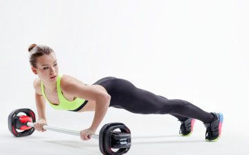 Картинка спорт фитнес фон взгляд девушка