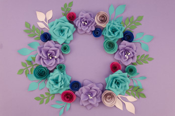 Картинка векторная+графика цветы+ flowers цветы бумага узор композиция