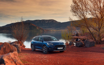 Картинка 2020+ford+focus+wagon автомобили ford focus wagon 2020 экстерьер вид спереди универсал новый синий американские