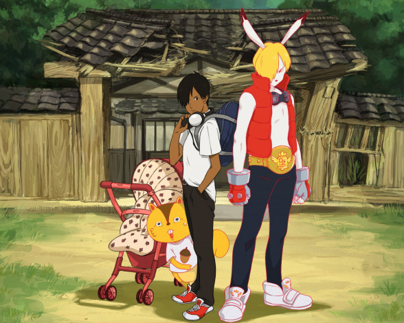 Обои картинки фото аниме, summer wars, summer, wars