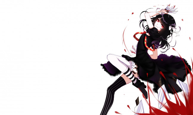 Обои картинки фото sheya, аниме, touhou, девушка