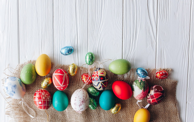 Обои картинки фото праздничные, пасха, писанки