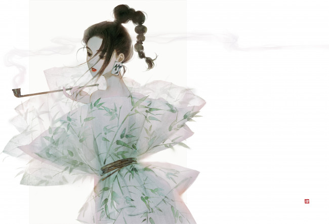 Обои картинки фото аниме, unknown,  другое , девушка