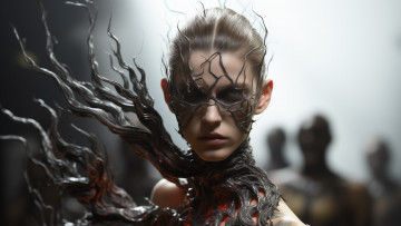 Картинка 3д+графика ужас+ horror нейросети графика нейроарт ai art нейронные сети рисунки нейро искусство нейрографика graphics neuroart neural networks drawings neuro neurography