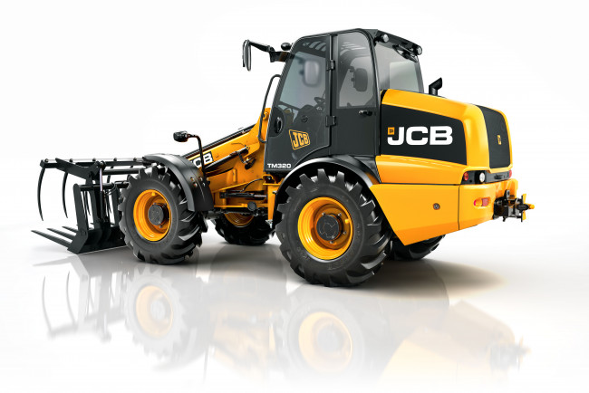 Обои картинки фото техника, фронтальные погрузчики, jcb