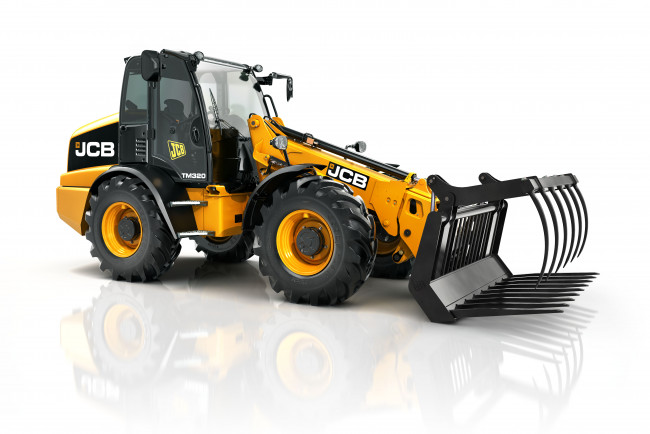 Обои картинки фото техника, фронтальные погрузчики, jcb