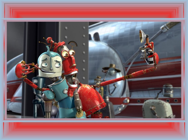 Обои картинки фото robots, мультфильмы