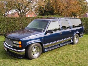 Картинка chevrolet suburban автомобили