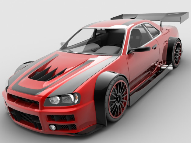 Обои картинки фото автомобили, 3д