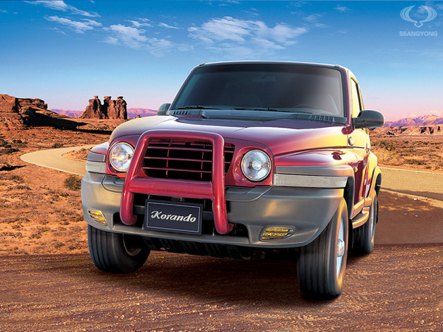 Обои картинки фото автомобили, ssang, yong